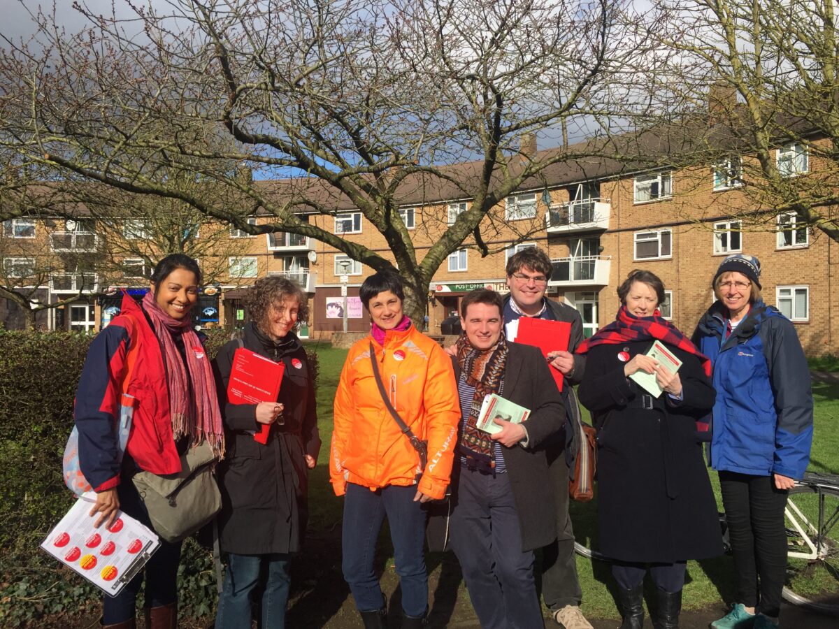 Campaigning for Trumpington