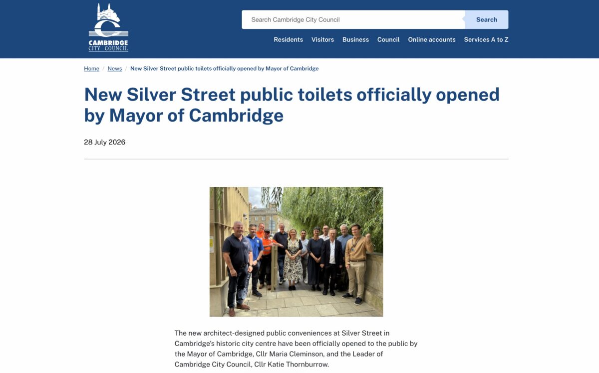 City Council Web page