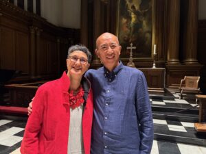 Katie with Wei Sun
