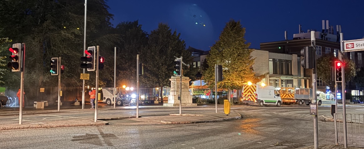 An Early Start with the Streets and Open Spaces Team